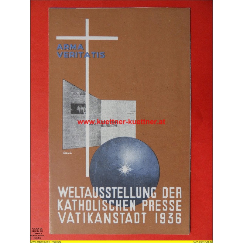 Prospekt Weltausstellung Vatikanstadt - 1936