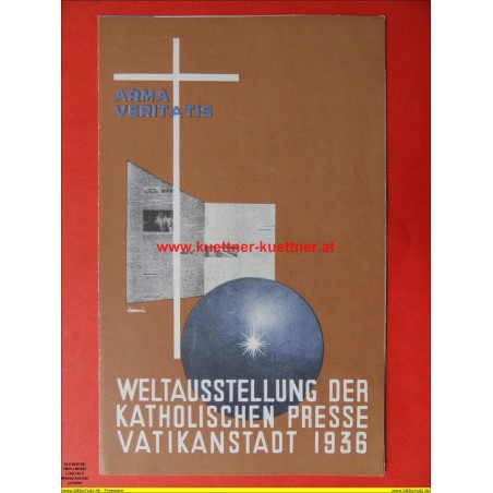 Prospekt Weltausstellung Vatikanstadt - 1936