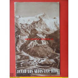 Prospekt Route des Alpes et du Jura
