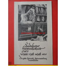 Prospekt Landshuter Fuerstenhochzeit - 1935