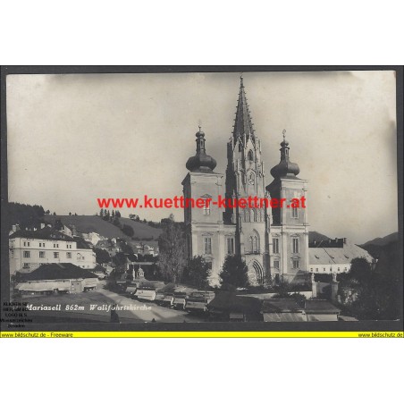 AK - Mariazell - Wallfahrtskirche - 1936 (Stmk) 