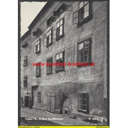 AK - Krems a. d. D. - Großes Sgraffittohaus