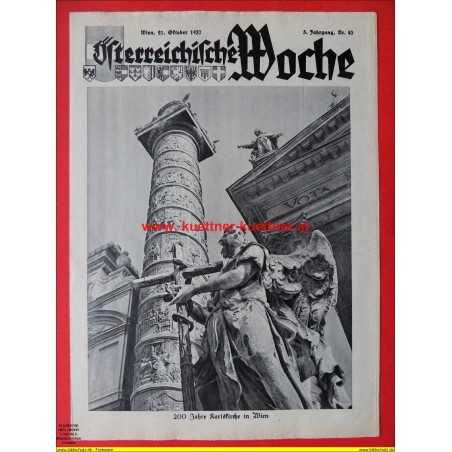 Österreichische Woche Nr. 43 - 21. Okt. 1937