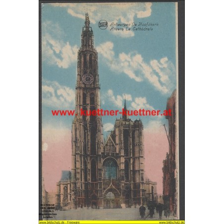 AK - Antwerpen - De Hoofdkerk
