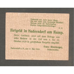 Gutschein Gemeinde Hadersdorf a. Kamp