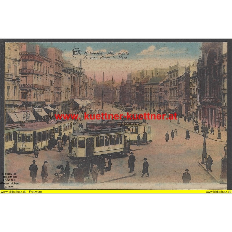 AK - Antwerpen - Meir plaats