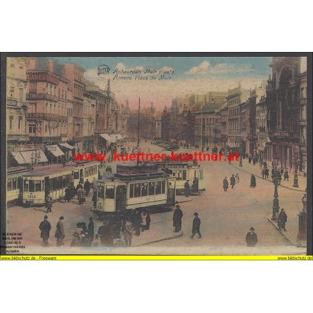 AK - Antwerpen - Meir plaats