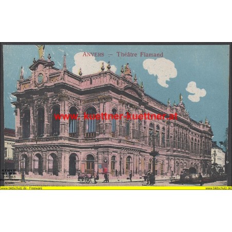 AK - Anvers - Theatre Flamand