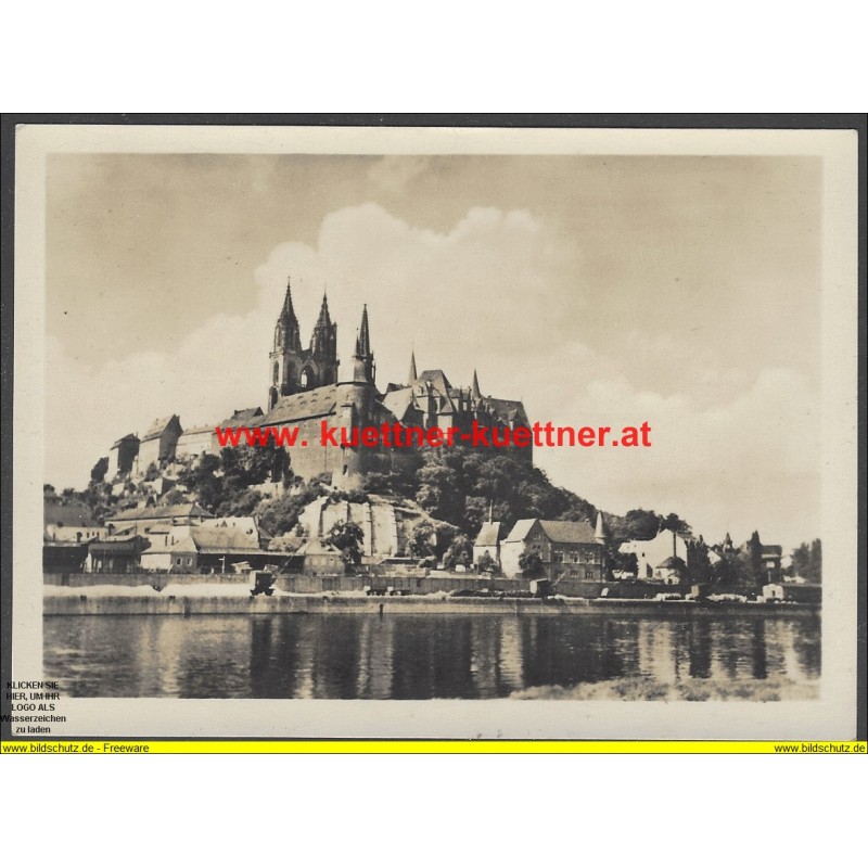 AK - Meißen - Albrechtsburg und Dom