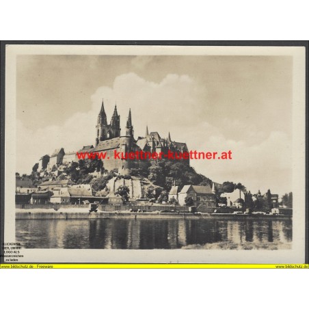 AK - Meißen - Albrechtsburg und Dom