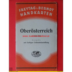 F&B Handkarte Oberösterreich 1:250.000 (1952)