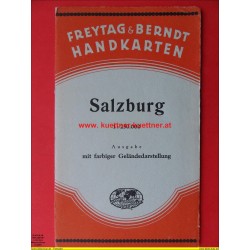 F&B Handkarte Salzburg 1:250.000 (1952)