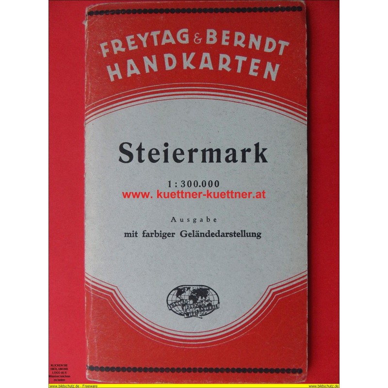 F&B Handkarte Steiermark 1:250.000 (1948)