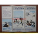 Prospekt Wintersport in den Dolomiten - Trento - 1955 (I)