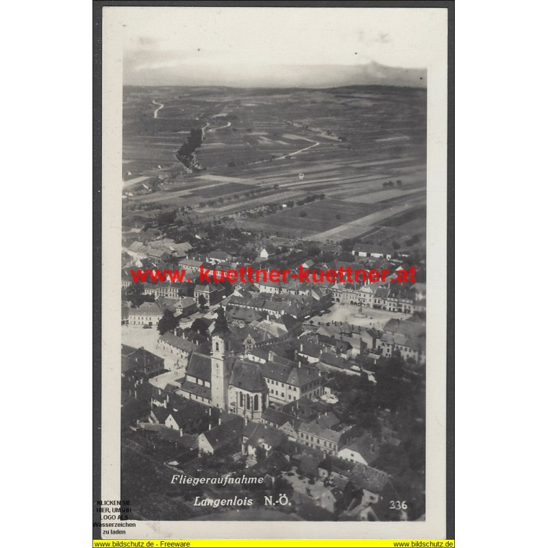 AK - Langenlois - Fliegeraufnahme