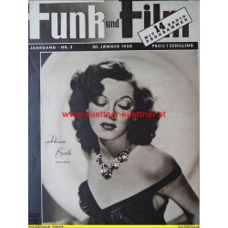 Funk und Film - 6. Jg. Nr. 3 - 20. Jän. 1950