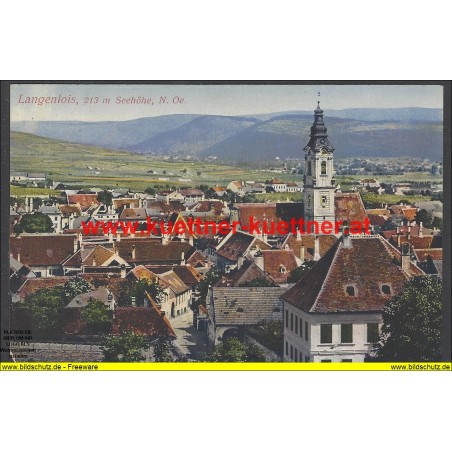 AK - Langenlois, 213m Seehöhe - 1915