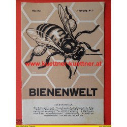 Bienenwelt 3. Jg. Nr. 3 - März 1961