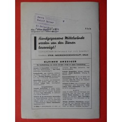 Bienenwelt 3. Jg. Nr. 4 - April 1961