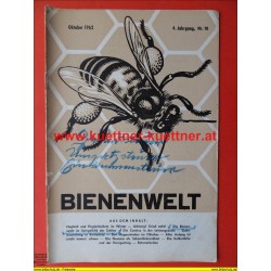 Bienenwelt 4. Jg. Nr. 10 - Oktober 1962