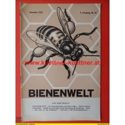 Bienenwelt 4. Jg. Nr. 12 - Dezember 1962