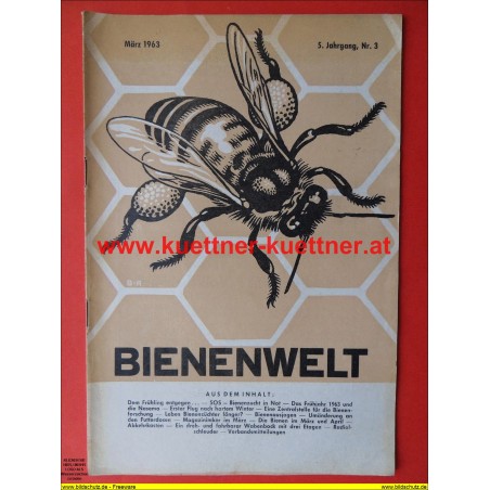 Bienenwelt 5. Jg. Nr. 3 - März 1963