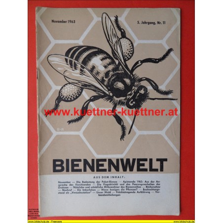 Bienenwelt 5. Jg. Nr. 11 - November 1963