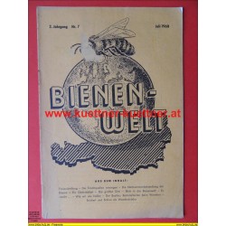 Bienenwelt 2. Jg. Nr. 7 - Juli 1960