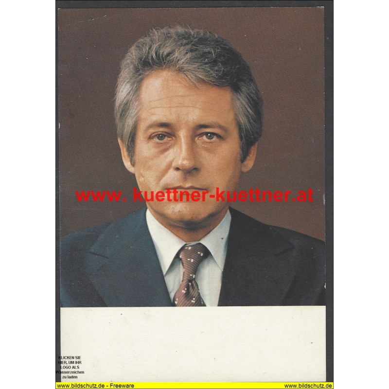 Autogrammkarte Leopold Gratz (1929 - 2006) Autogrammkarte Leopold Gratz (1929 - 2006)