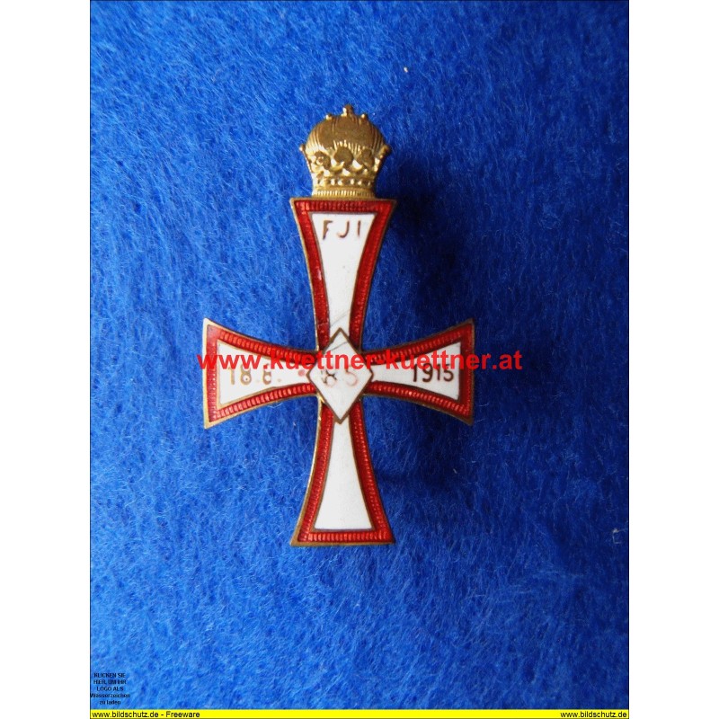 Patriotisches Abzeichen Kaisergeburtstag 18. 08. 1915