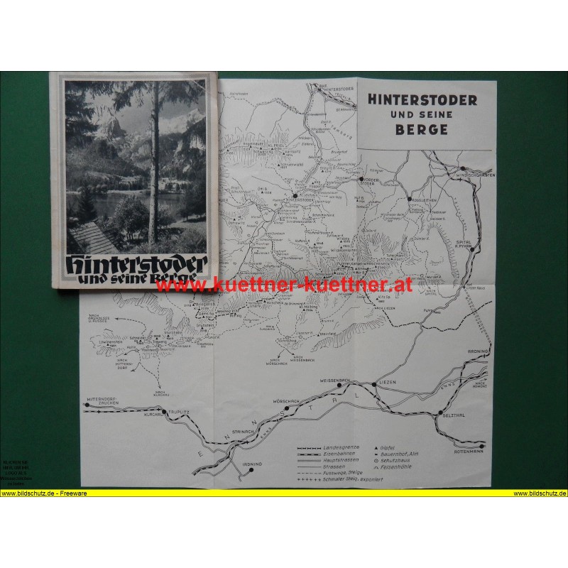 Reiseführer Hinterstoder und seine Berge (1949) OÖ Reiseführer Hinterstoder und seine Berge (1949) OÖ