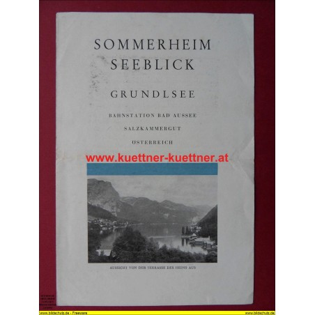 Prospekt Sommerheim Seeblick (Stmk)