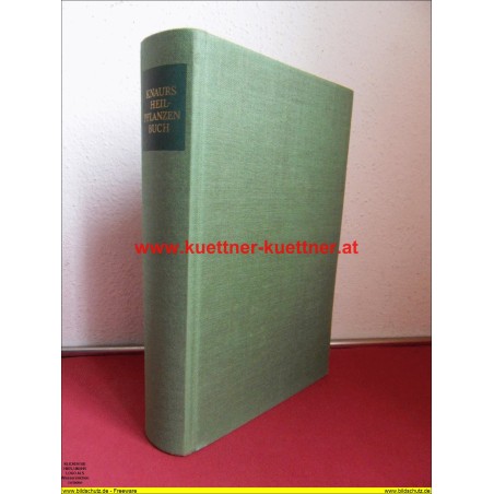 Knaurs Heilpflanzenbuch von Hugo Hertwig (1954)