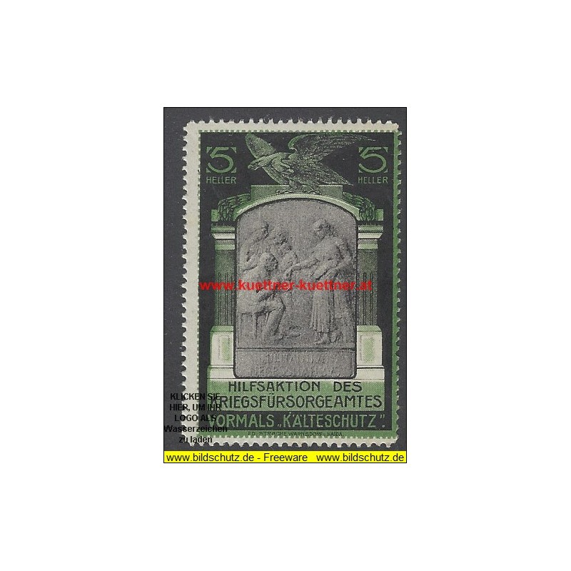 Werbemarke - Hilfsaktion des Kriegsfürsorgeamtes