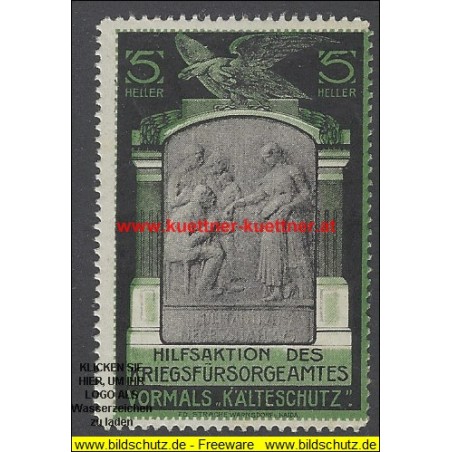 Werbemarke - Hilfsaktion des Kriegsfürsorgeamtes