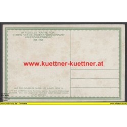 AK - Offizielle Karte Rotes Kreuz Nr. 352 - Zusführer Verderber