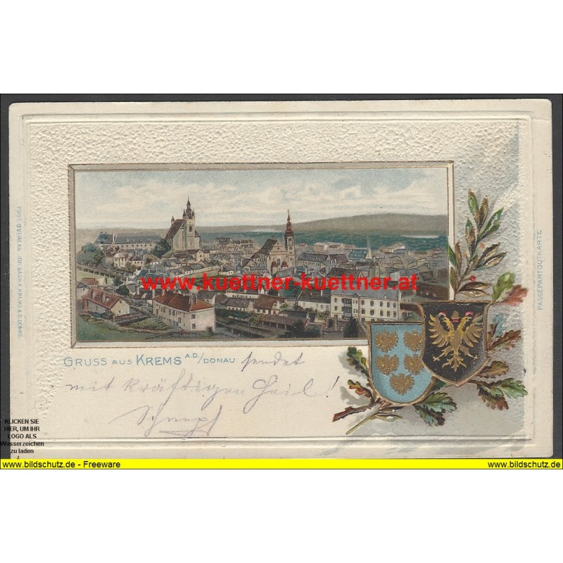 AK - Gruss aus Krems a. d. Donau - 1906