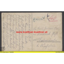 AK - Krems a. d. Donau - Bahnhofpark - 1916