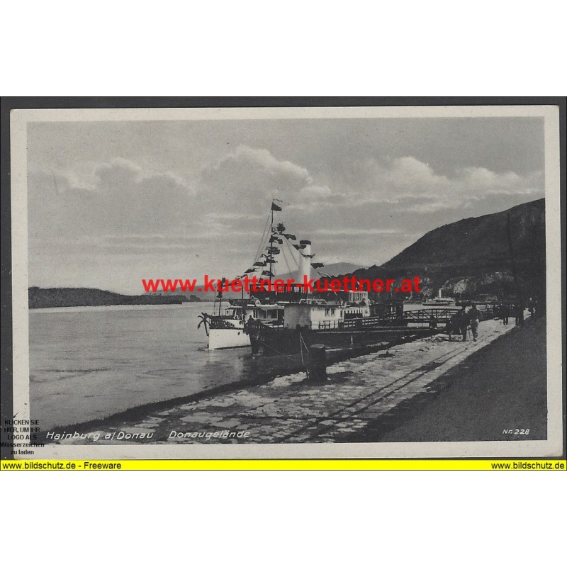 AK - Hainburg a. d. D. - Donaulände