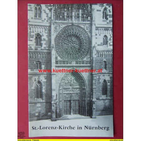 Reiseführer - St. Lorenz-Kirche in Nürnberg (1960)