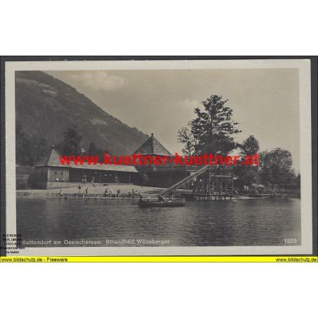 AK - Sattendorf - Strandbad Weneberger