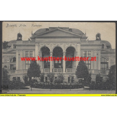 AK - Baden - Kursalon