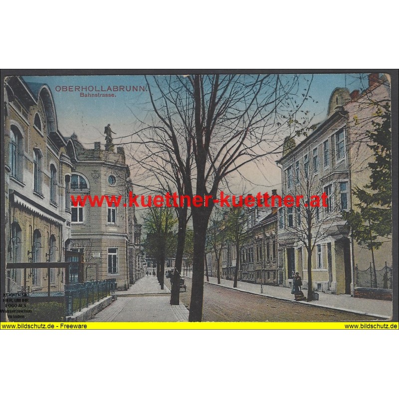 AK - Oberhollabrunn - Bahnstrasse