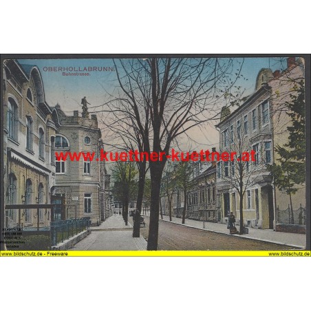 AK - Oberhollabrunn - Bahnstrasse