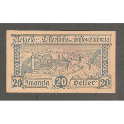 Notgeld Kellerstube des Stiftes Gottweig - 20 Heller - 2. Auflage