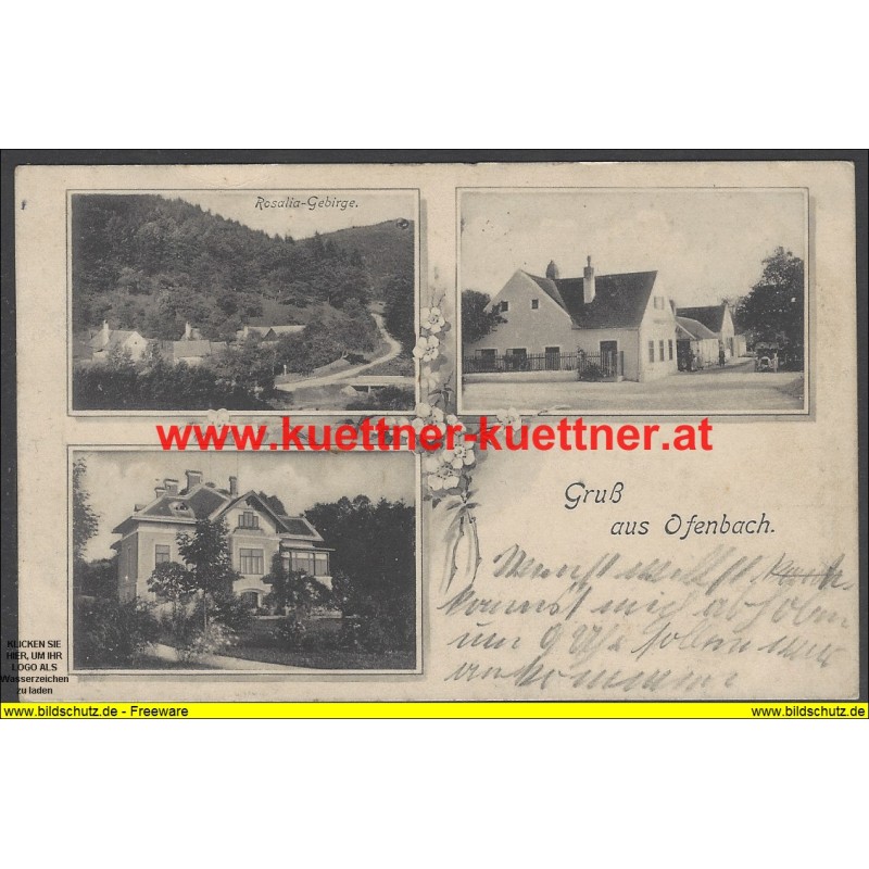 AK - Gruß aus Ofenbach