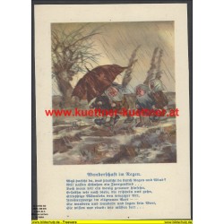 AK - Wanderschaft im Regen (Roswitha Bitterlich) 1939