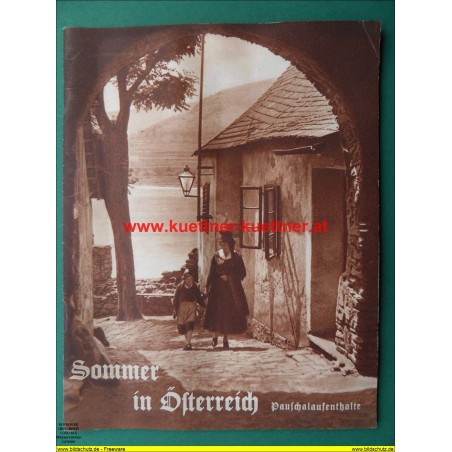 Prospekt Sommer in Oesterreich - 1937