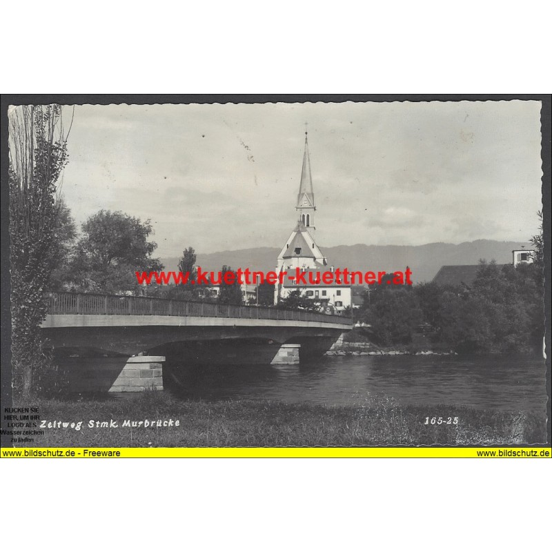 AK - Zeltweg - Murbrücke
