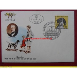 FDC - 120 Jahre Wiener Tierschutzverein